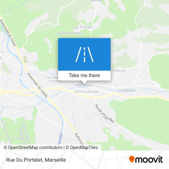 Rue Du Portalet map