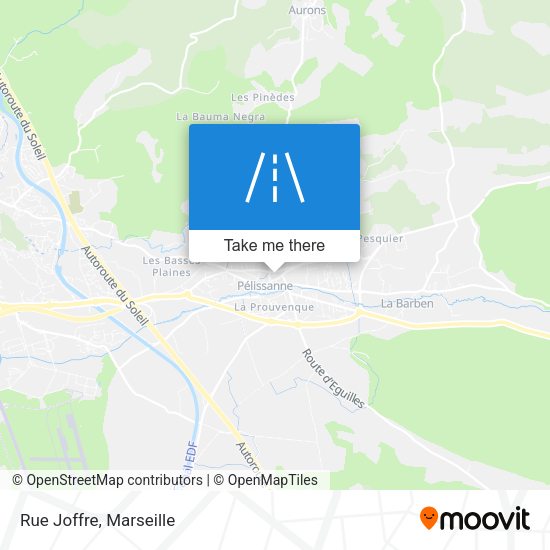 Rue Joffre map