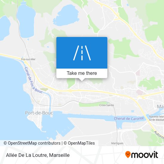 Allée De La Loutre map