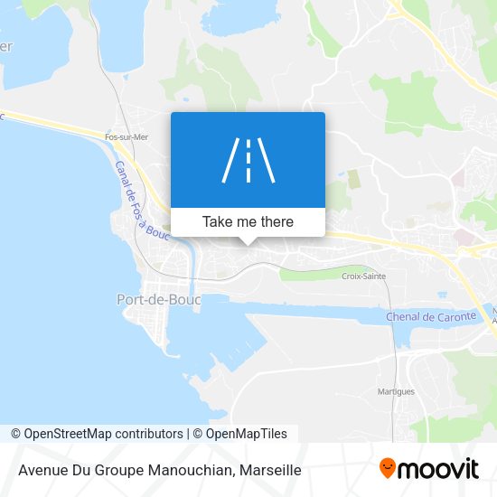 Avenue Du Groupe Manouchian map