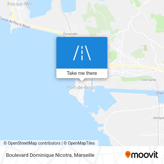 Boulevard Dominique Nicotra map