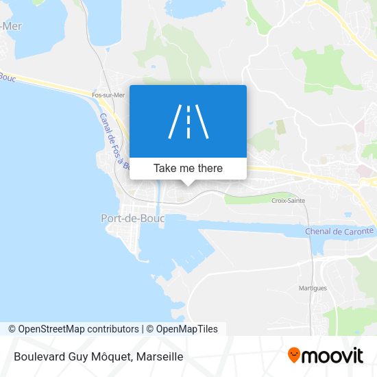 Boulevard Guy Môquet map