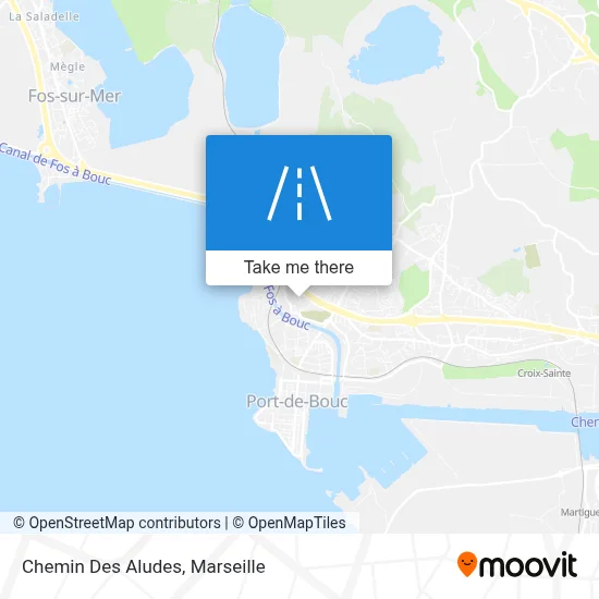 Chemin Des Aludes map