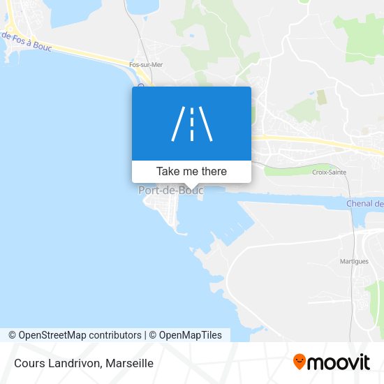 Cours Landrivon map