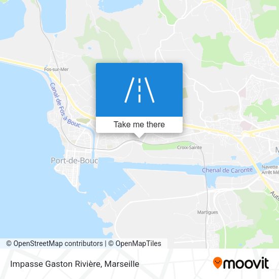 Impasse Gaston Rivière map