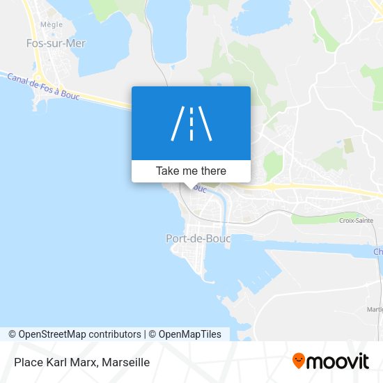 Place Karl Marx map