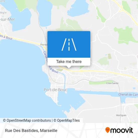 Rue Des Bastides map