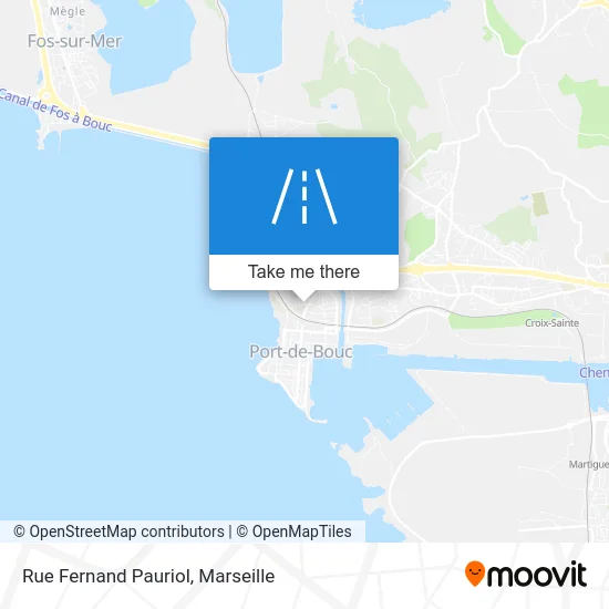 Rue Fernand Pauriol map