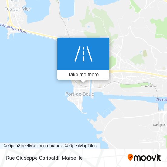 Rue Giuseppe Garibaldi map