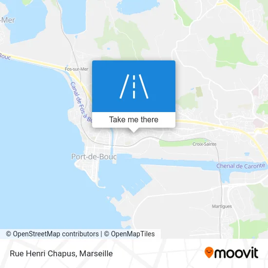 Rue Henri Chapus map