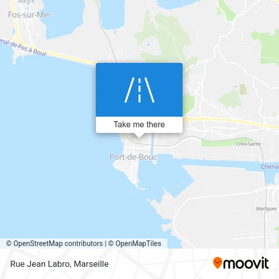Rue Jean Labro map