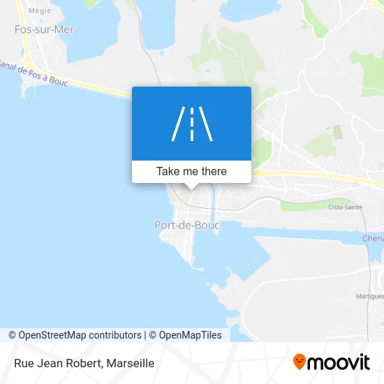 Rue Jean Robert map
