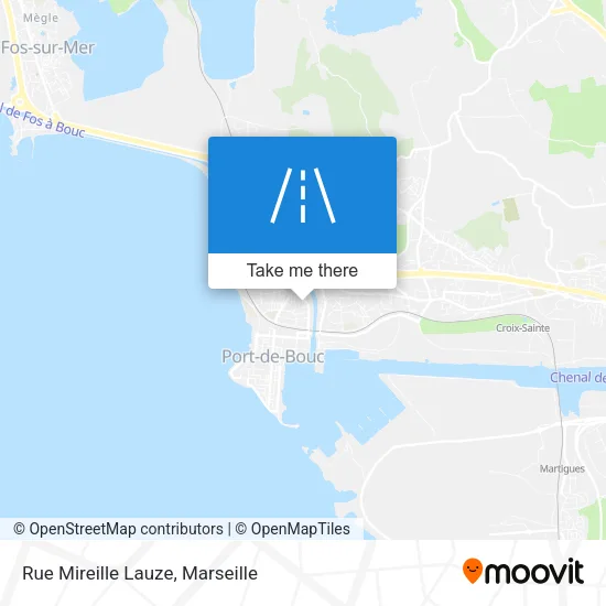 Rue Mireille Lauze map