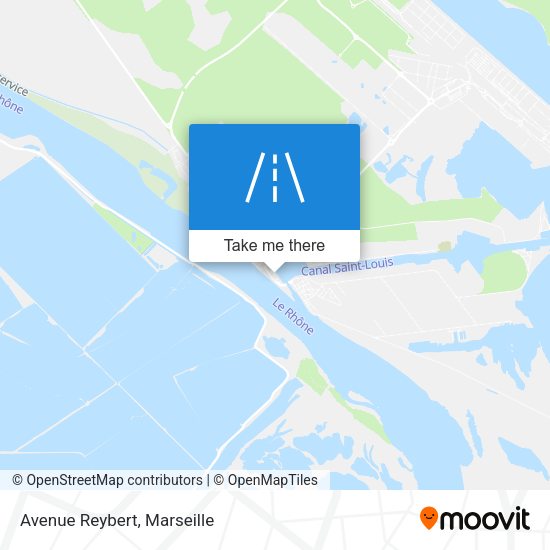 Avenue Reybert map