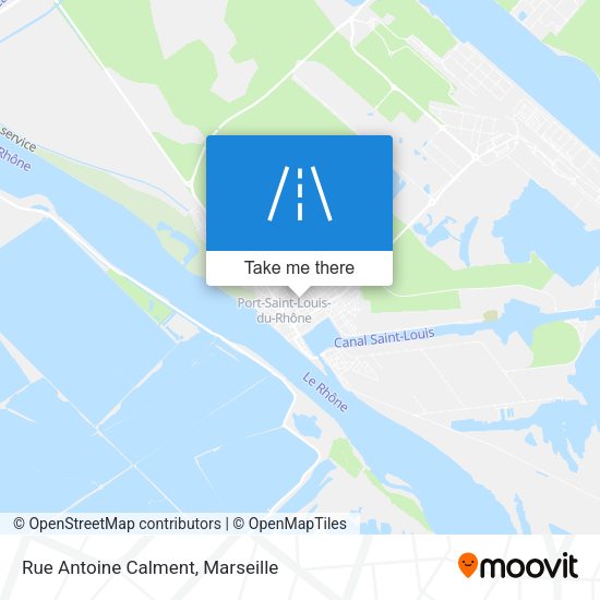 Rue Antoine Calment map