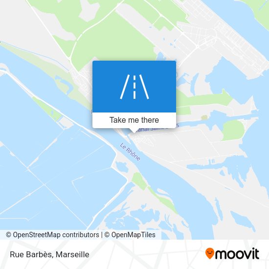 Rue Barbès map