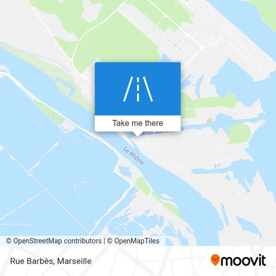 Rue Barbès map