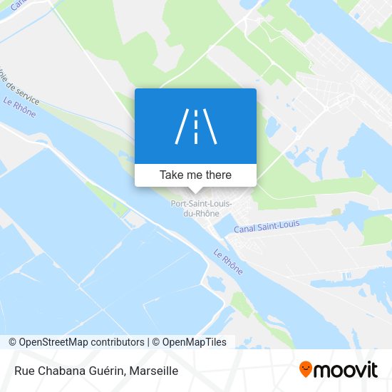 Rue Chabana Guérin map
