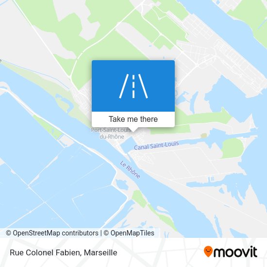 Rue Colonel Fabien map