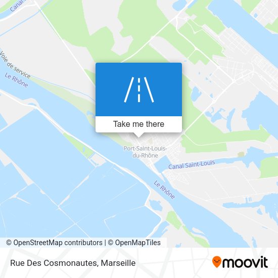Rue Des Cosmonautes map