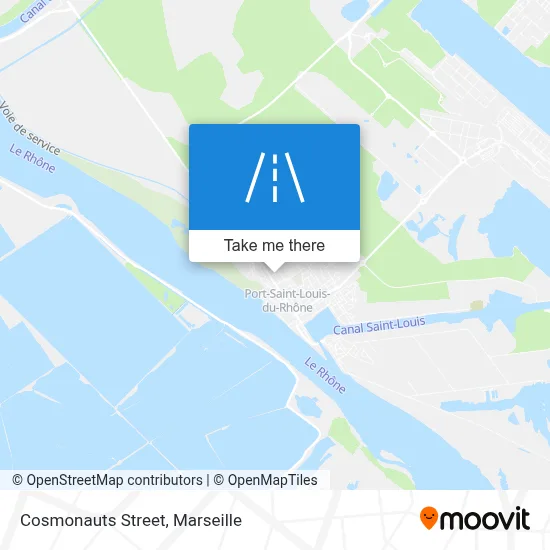 Rue Des Cosmonautes map