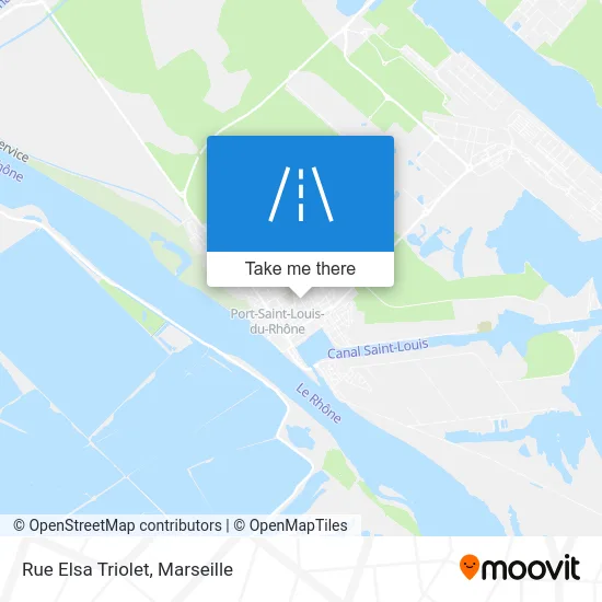 Rue Elsa Triolet map