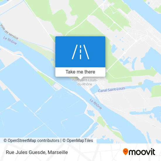 Rue Jules Guesde map