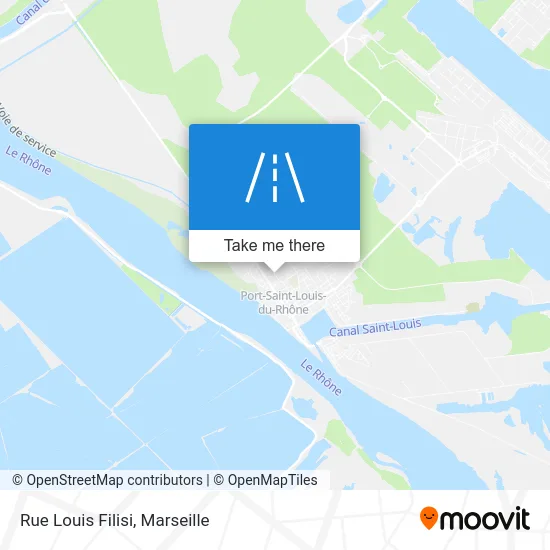 Rue Louis Filisi map