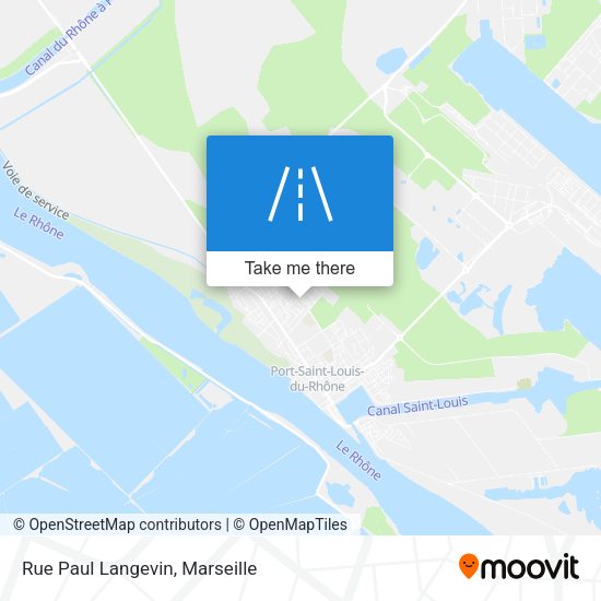 Rue Paul Langevin map