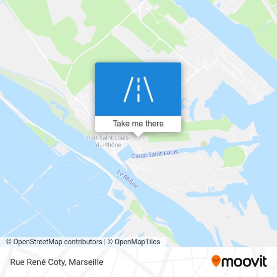 Rue René Coty map