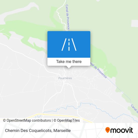 Chemin Des Coquelicots map