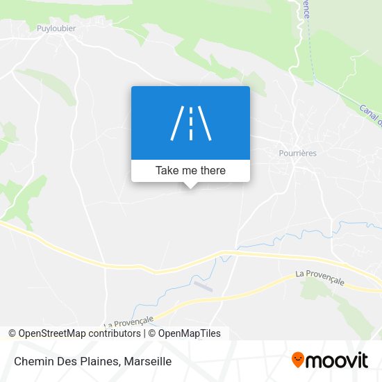 Chemin Des Plaines map