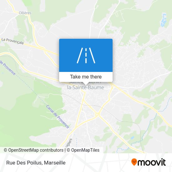 Rue Des Poilus map