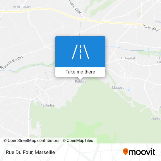 Rue Du Four map