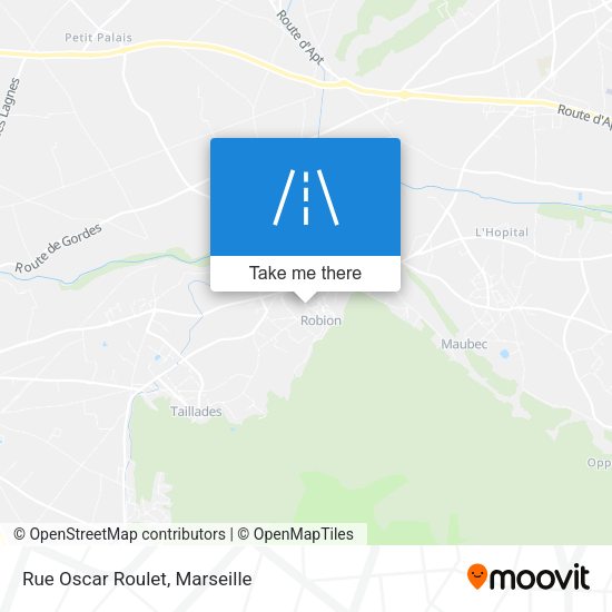 Rue Oscar Roulet map