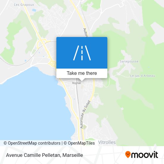 Avenue Camille Pelletan map