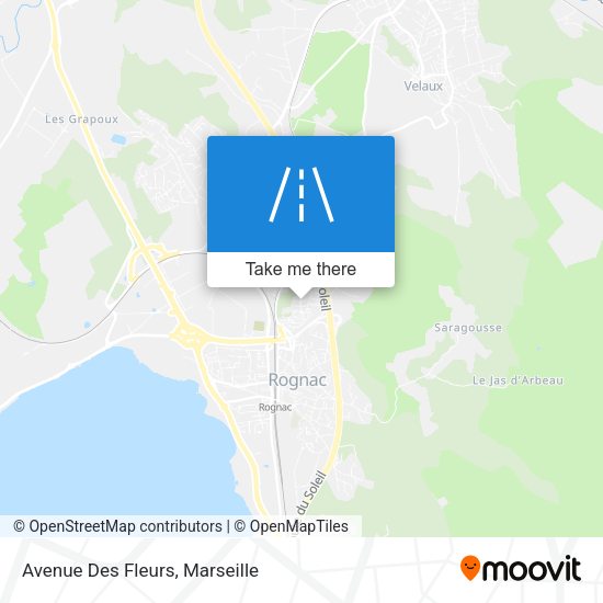 Avenue Des Fleurs map