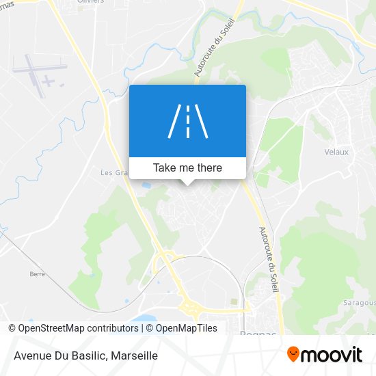 Avenue Du Basilic map