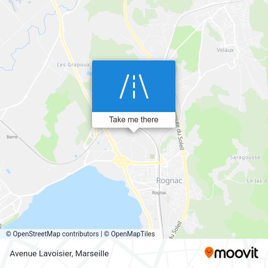 Avenue Lavoisier map