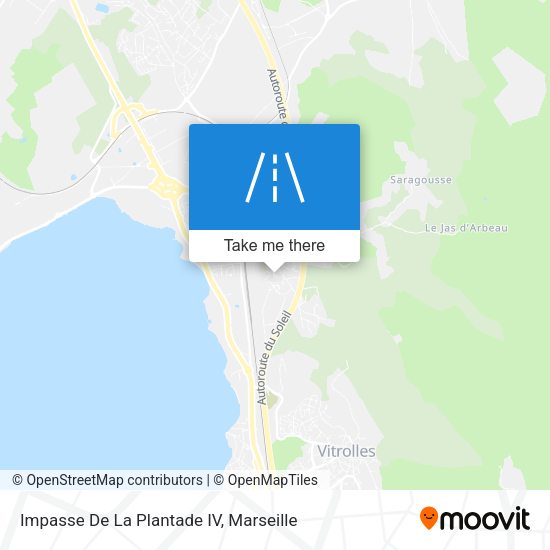 Impasse De La Plantade IV map