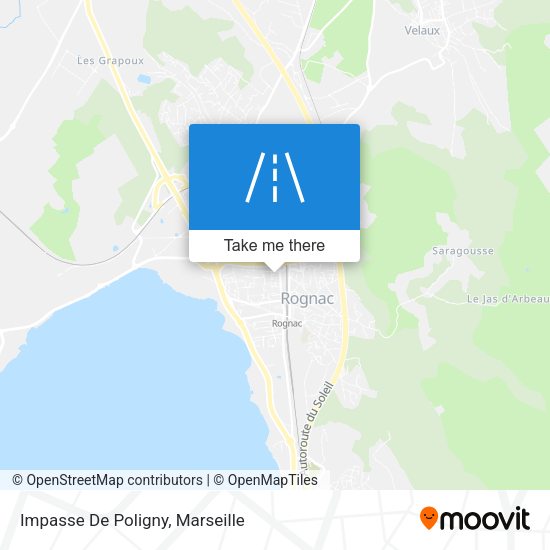 Impasse De Poligny map