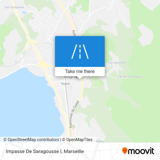 Impasse De Saragousse I map