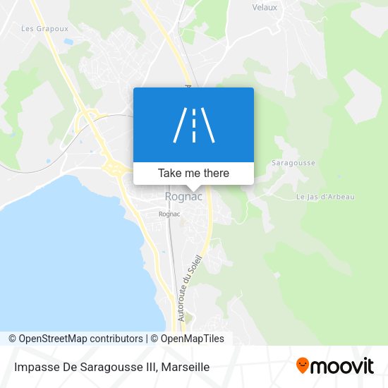 Impasse De Saragousse III map
