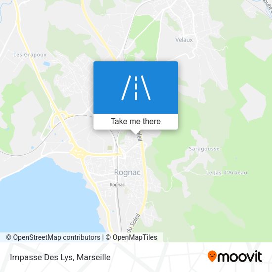 Impasse Des Lys map
