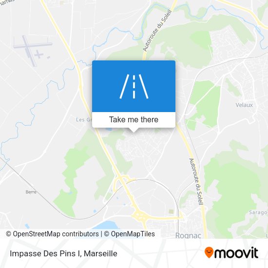Impasse Des Pins I map