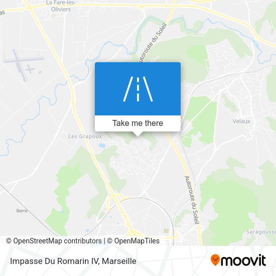 Impasse Du Romarin IV map
