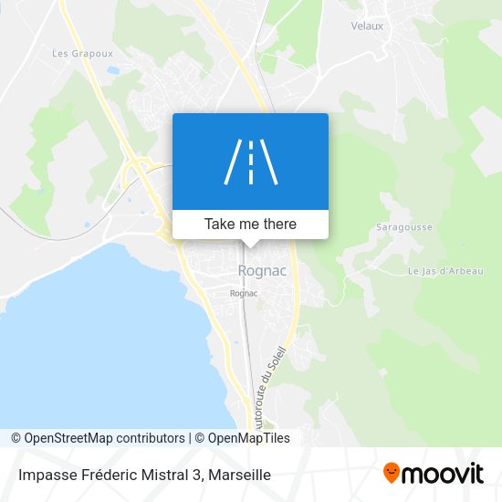 Impasse Fréderic Mistral 3 map