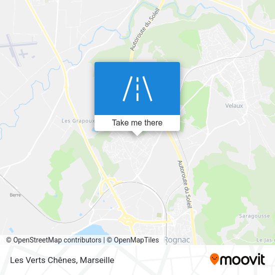 Les Verts Chênes map
