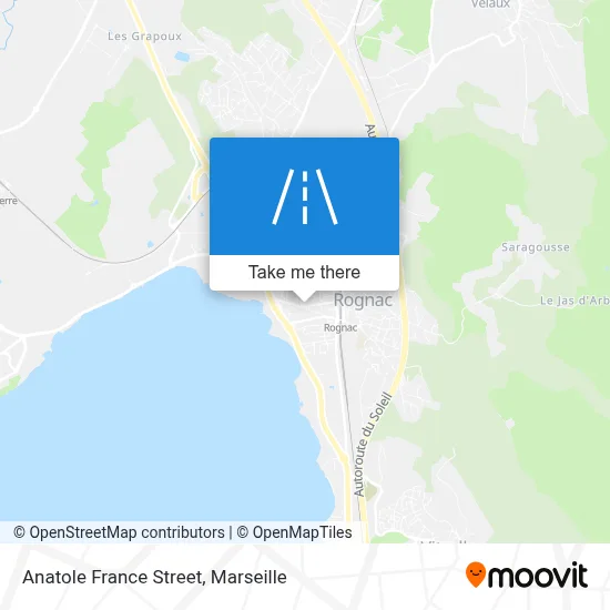 Rue Anatole France map