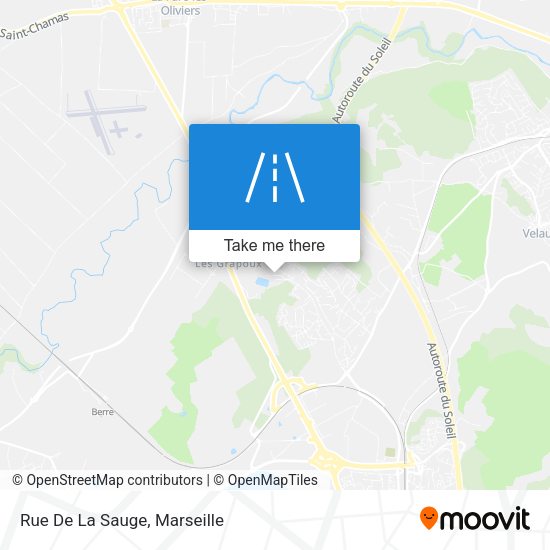 Rue De La Sauge map
